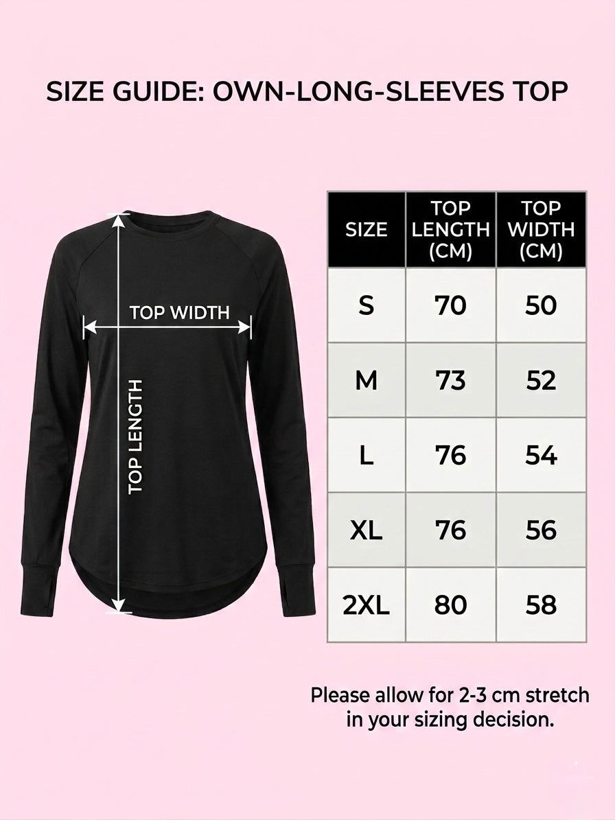 Own-long-sleeves top