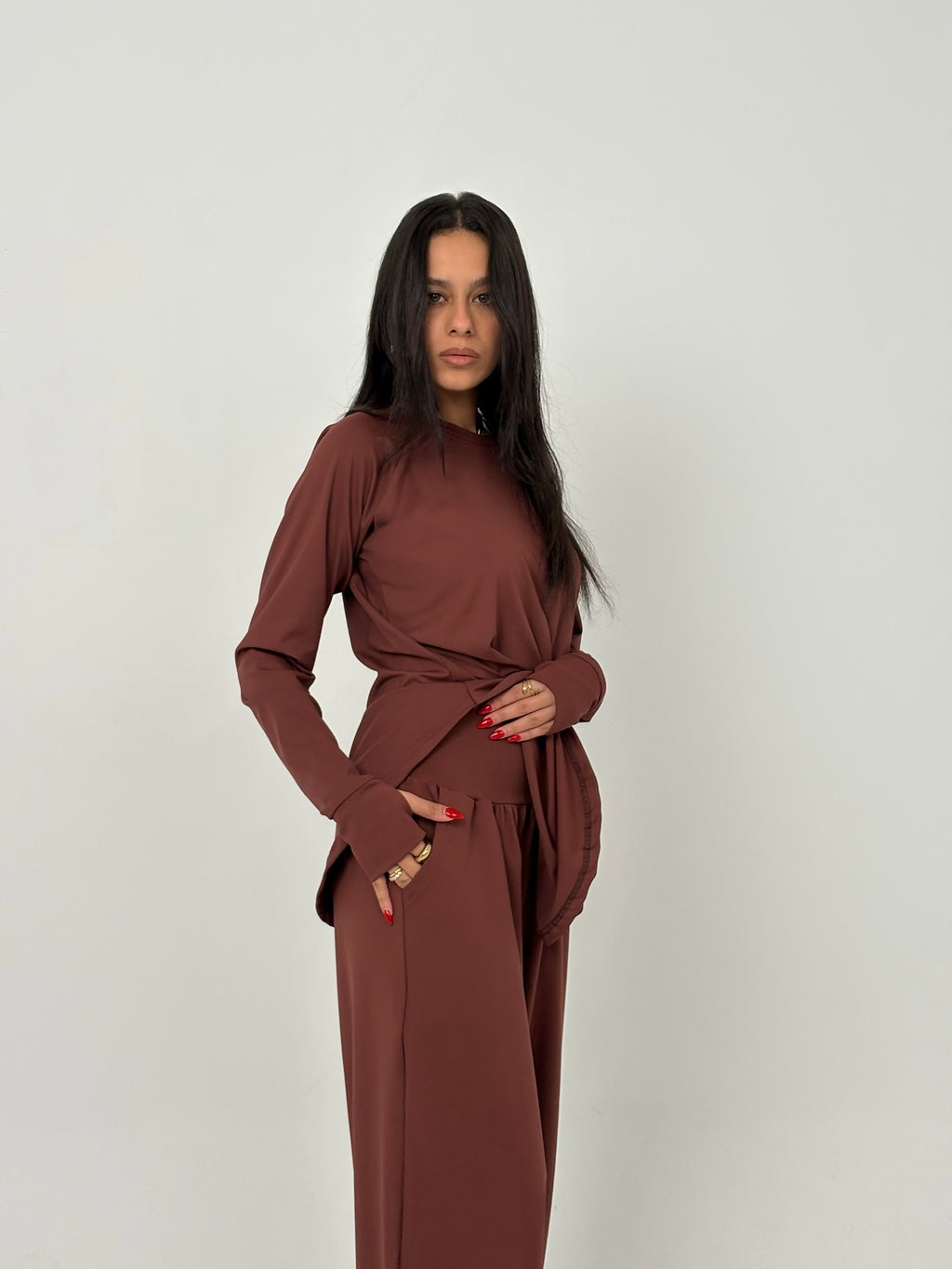 Own-wide-leg pants