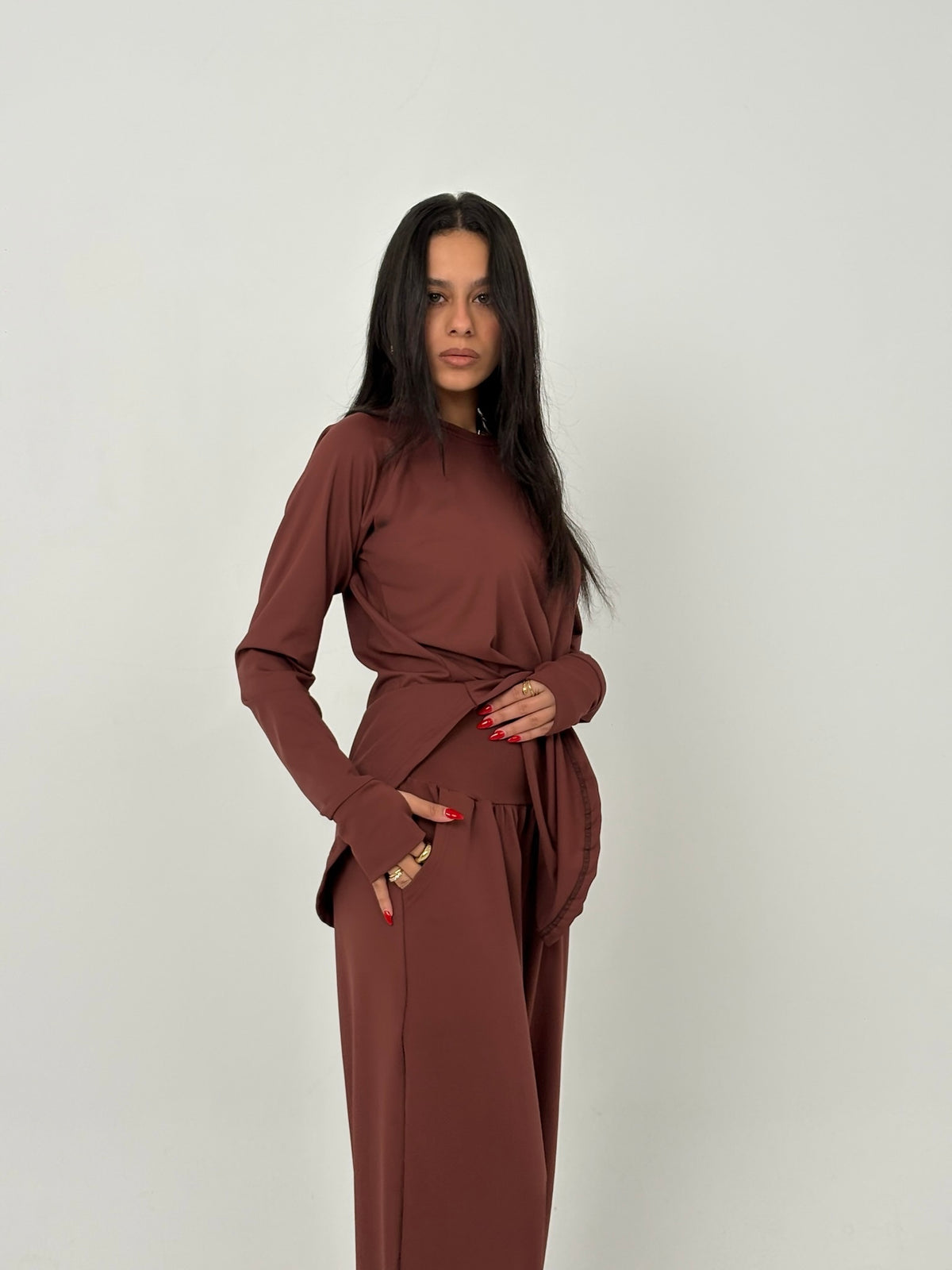 Own-wide-leg pants
