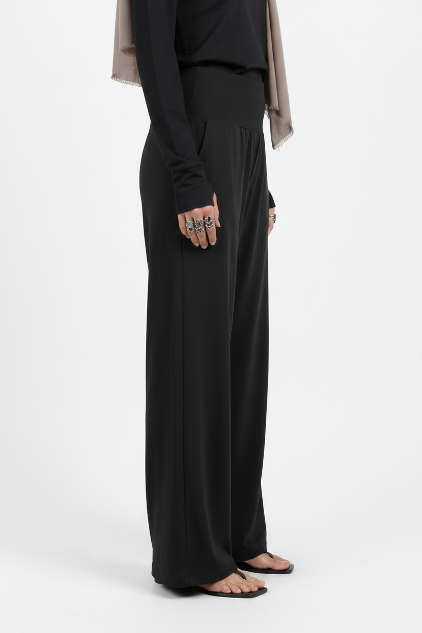 Own-wide-leg pants right side view